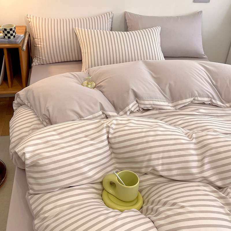 水洗棉纯棉床上四件套全棉床单被套罩2025新款床品宿舍三件套,3C数码配件,其它配件,淘宝优惠券,粉丝福利购,淘宝优惠卷