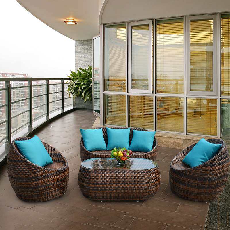 户外家具休闲沙发阳台藤椅小茶几组合庭院花园简约防水防晒藤沙发,3C数码配件,其它配件,淘宝优惠券,粉丝福利购,淘宝优惠卷