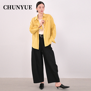 纯阅洋气港风穿搭高级感轻奢减龄主咖来了女士衬衫独特漂亮衬衣