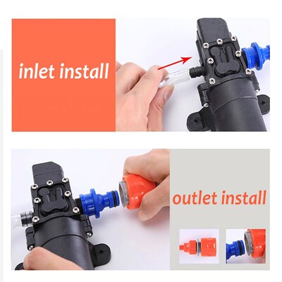 High Pressure Car Washing Machine Kit 12V Electric Pump + Wa