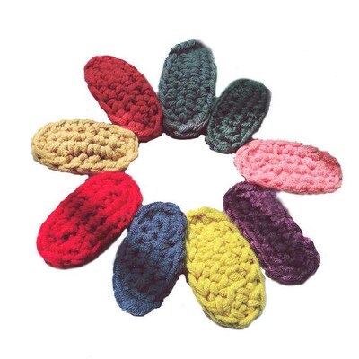 Autumn and winter new warm color coarse wool hair clip color