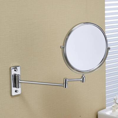 Wall Mount Round Vanity Magnifying Bathroom Mirror