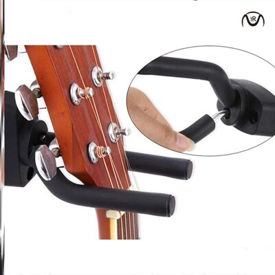 4Pcs Guitar Holder Wall Mount Hook for Electric Acoustic Gui