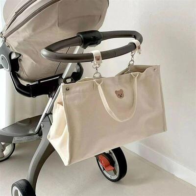 Canvas Mommy Bag Baby Nappy Bags for Newborn Diaper Organize