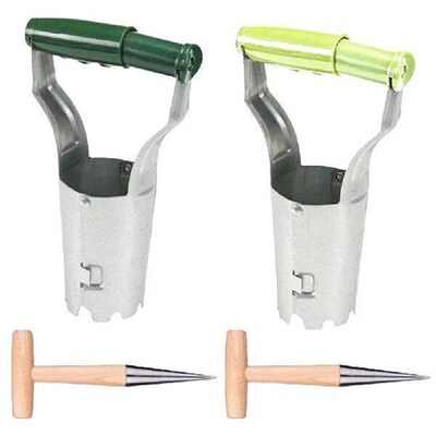 Flower Bulb Planter Tool Seedling Tube Planter with Hole