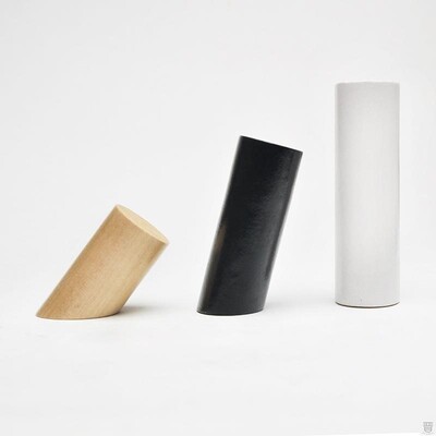 Sqinans Natural Wood Clothes Hanger Wall Mounted Coat Hook D