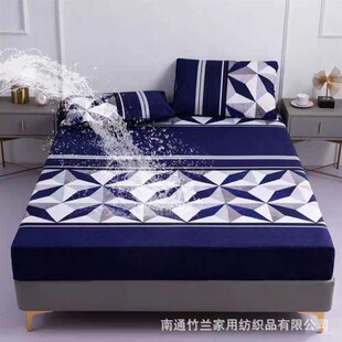 Waterproof fitted sheet sheet elastic bedsheet bed cover床笠