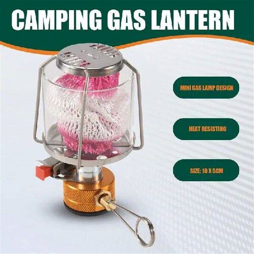 AZ-Outdoor Camping Gas Lantern Portable Mini Gas Light Tent