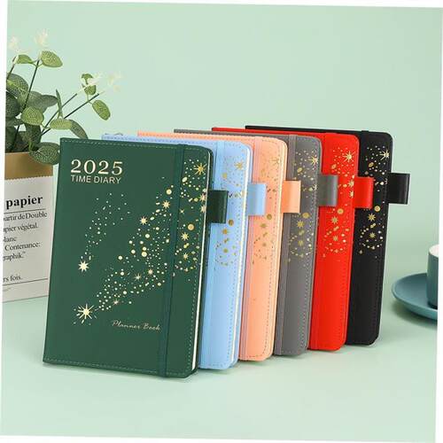 weekly monthly planner 20242025月计划本 A5 schedule book