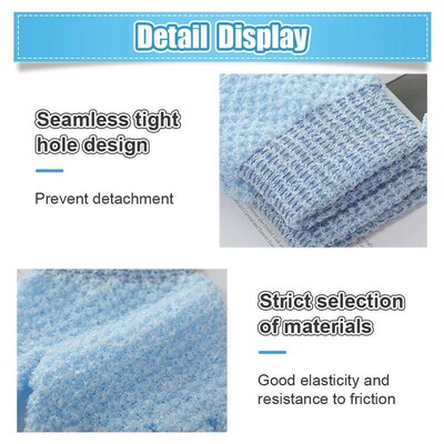 4PCS Cleaning Bath Glove Shower Scrub Body Massage SPA Foam