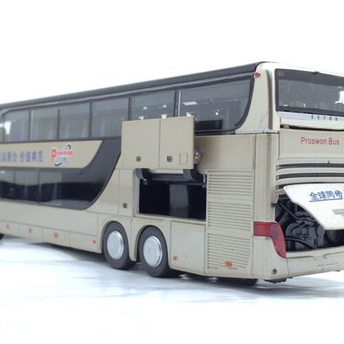 Sale High quality 1:32 alloy pull back bus model,high imitat