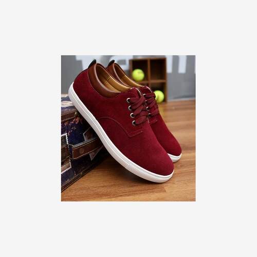 Men casual real leather shoes man big size shoe44/45/46 yard