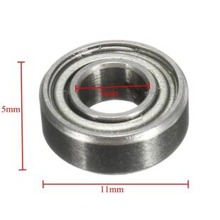 10Pcs 685ZZ Ball Bearings 5*11*5mm Double Shielded Miniature