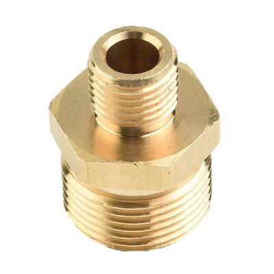 Brass High Pressure Washer Adapter M22 X1.5 AG X 1/4inch
