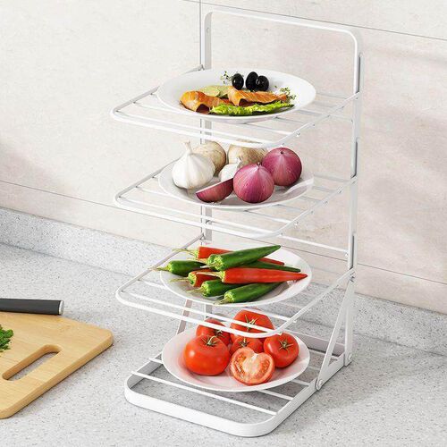Kitchen Vegetable Storage Rack Vegetable Artifact Foldable
