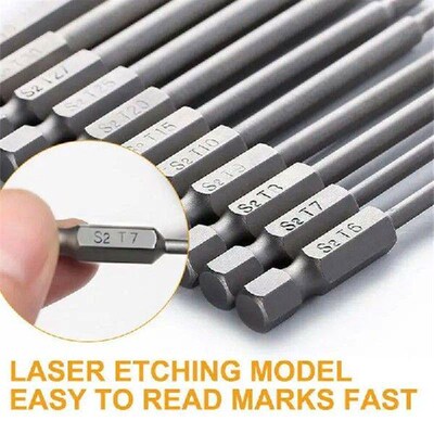 11pcs Set Security Bit Set Tamper Proof Screwdriver Drill