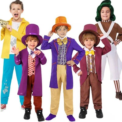 Child Factory Owner Cosplay 2024 Purim Carnival Chocolate Wo