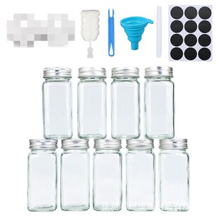 120ml Square Barbecue Sprinkling Bottle Household Adjusting