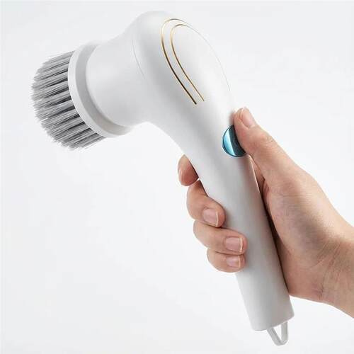 Electric Kitchen Grease Scrubber, Rechargeable Powerful Clea