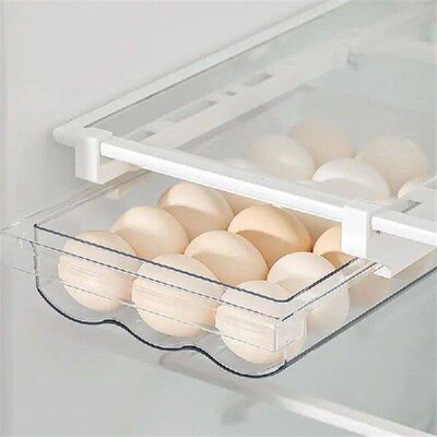 Fridge Drawers Pull Out Egg Container Refrigerator