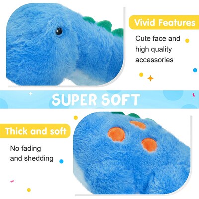 60cm Dinosaur LED Light Musical Stuffed Toy Animals Luminous