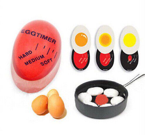 1pc Egg Timer Kitchen Electronics Gadget Color Changing Yumm