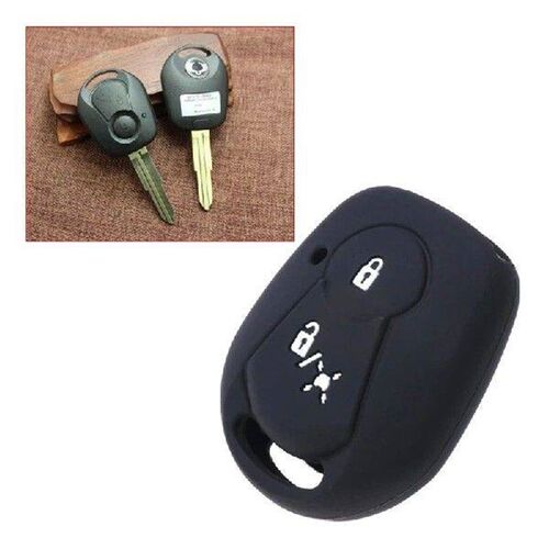 2 Buttons Silicone Car for Key Fob Cover for Case For