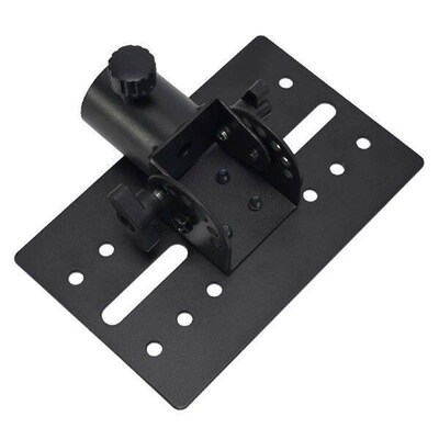 Tripod Adapter Top Cap Bracket Metal Black Speaker Stand