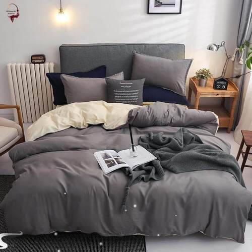 cotton quilt duvet cover pillow cases bed sheets set 四件套