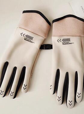 Womens cycling gloves winter warm gloves