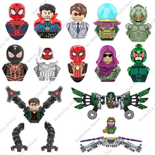 Spiderman Superheroes Spider-Man Venom Doctor Octopus Mini A