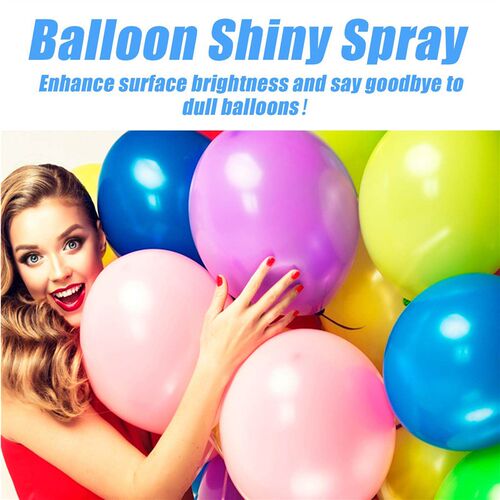 Jue Fish Aerosol Balloon Shiny Spray Anti-Oxidation Keeps Ba