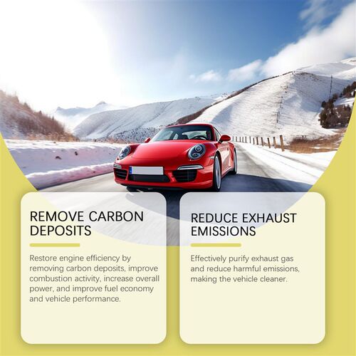 HOMONTH Three-Way Catalytic Converter Cleaner - Engine Exhau