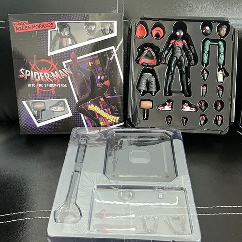 Sentinel Sv Action Spiderman Miles Morales Action Figure Mod