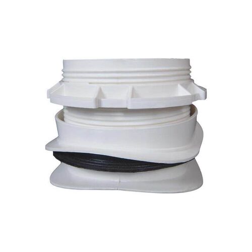 PVC saddle joint interface plastic pipe inspection well