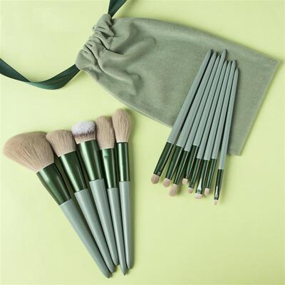 13 PCS Makeup Brushes Set Eye Shadow Foundation Women Cosmet