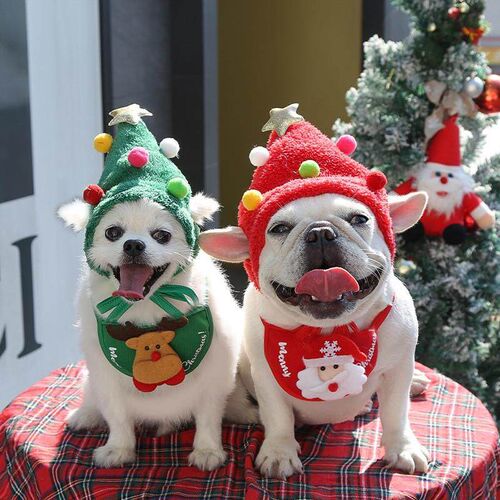 Christmas Clothes for pets Cats, dogs Pet Decorations