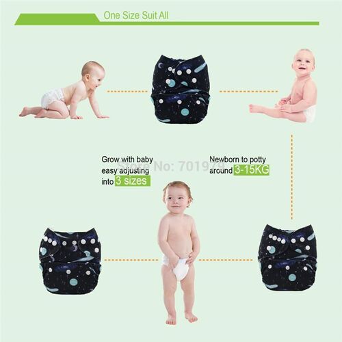 New Arrival! Alvababy One Size Fits All Cloth Diaper Pocket