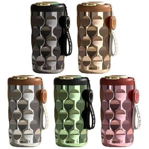 410ML Insulated Coffee Mug Cold Drink Bottle Leakproof