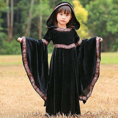 Halloween childrens costume medieval retro court drama stag