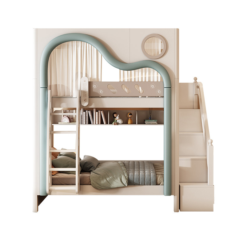 上下同宽层床1米5的小户型儿童上下铺高低床 男孩子母床带滑梯,住宅家具,高低/子母床,淘宝优惠券,粉丝福利购,淘宝优惠卷