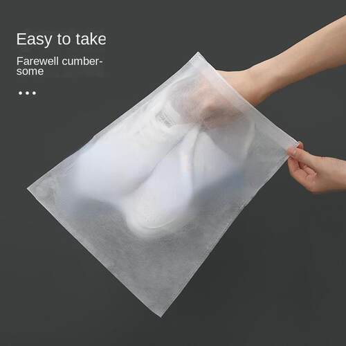 10Pcs/Set Shoe Dust vers Non-Woven Dustproof Drawstring Clea