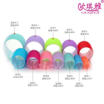 Self-adhesive curling iron hair curling hairdressing styling