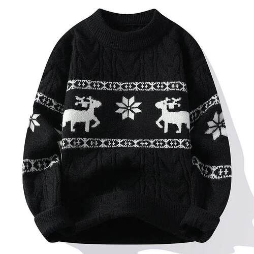 2024 Winter sweater new High End Luxury Cashmere Sweater Men