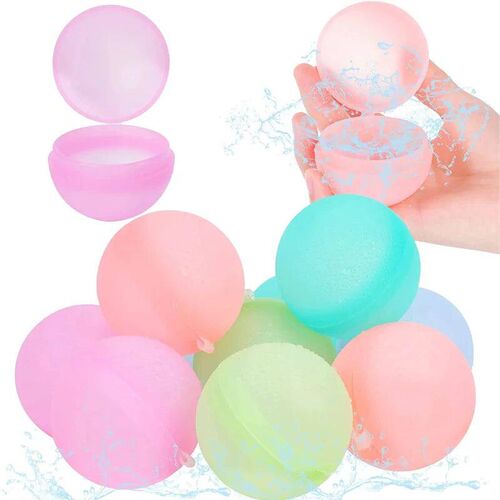 10-30pcs Reusable Water Balloons Toys  Water Bomb for Summer