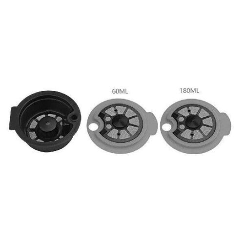 60/180 ML Refillable Filter Pod Eco-Friendly Coffee Capsule