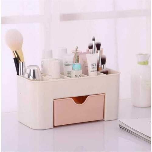 Drawer cosmetics boxes makeup brush storage box desktop