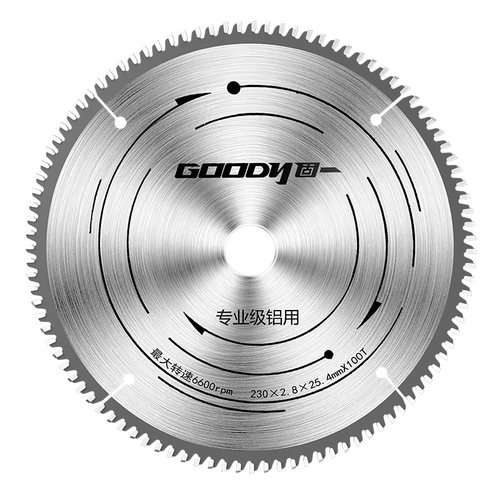 铝型材铝合金锯片铝用切割片寸切铝材专用0齿10寸梯平齿圆锯片