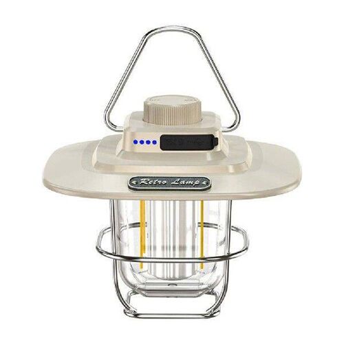 LED Camping Light Vintage Portable Hanging Tent Light