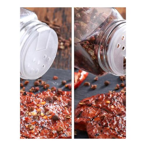 12pcs Spice Jars Kitchen Organizer Storage Holder Container